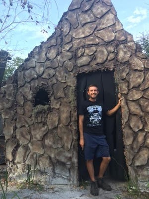 Zach Glaros, the creator of Sir Henry’s Haunted Trail in Plant City, offered to host the Bartow haunt, Ominous Descent, when he heard it was destroyed by Hurricane Irma. [EMILY TOPPER/SPECIAL TO THE LEDGER]