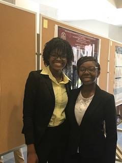 RHHS 2016 graduates Kayla Hasty and Myrandi Roper were paid interns this summer in the Biomedical Science Research program at South Carolina State University.