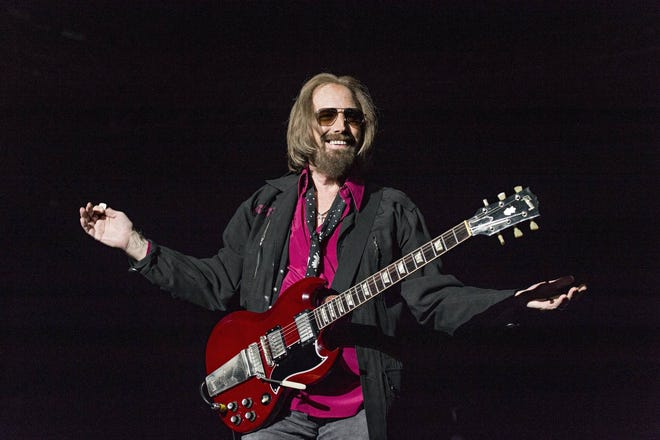 Tom Petty of Tom Petty and the Heartbreakers seen at KAABOO 2017 at the Del Mar Racetrack and Fairgrounds on Sunday, Sept. 17, 2017, in San Diego, Calif. (Photo by Amy Harris/Invision/AP)