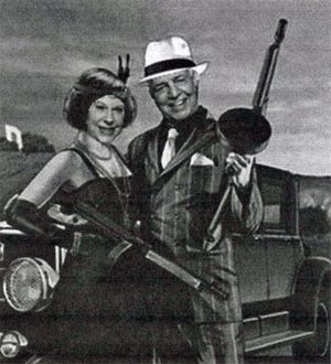 Gangster Little Al Woods and his moll, Pam.



COURTESY PHOTO