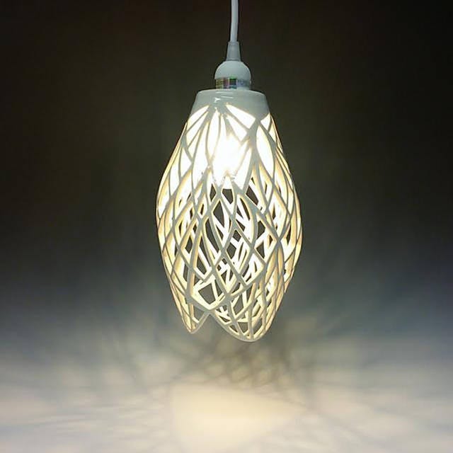 A light shade is one of the creations of Erin Carpenter. Contributed photo