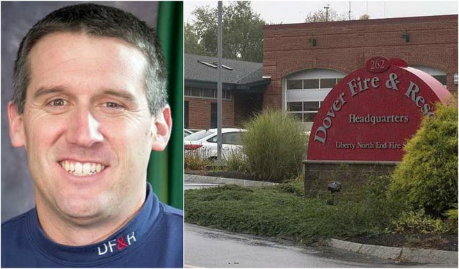 The Dover Fire Department, headquartered at the North End station off Sixth Street, is being sued by a former firefighter who alleges hazing and discrimination involving now Assistant Fire Chief Paul Haas, left.
[File photos/Fosters.com]
