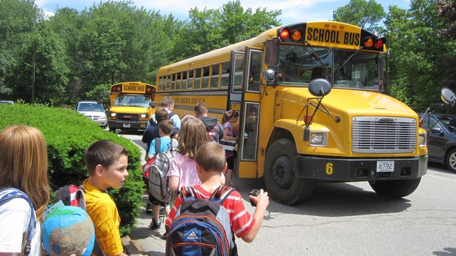 Northwood School District officials say they are making gains on its bus driver shortage and they hope Northwood School can return to regular school hours by Thanksgiving. [File photo]