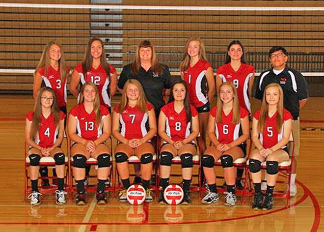 The Coldwater Lady Cardianl Freshman Volleyball team took top honors at the Sturgis Invite Saturday. Courtesy Photo