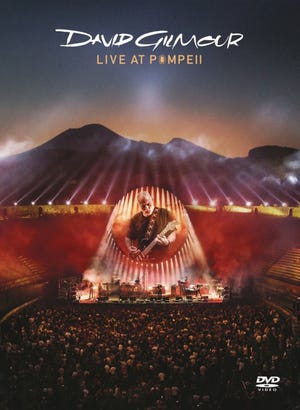 David Gilmour has released his new solo DVD, "Live in Pompeii." The concert recording features solo material and songs from Gilmour's former band, Pink Floyd. [PHOTO COURTESY COLUMBIA RECORDS]