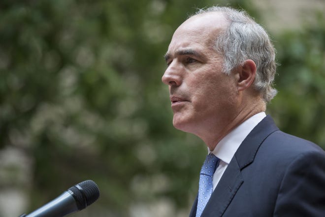 Democratic U.S. Sen. Bob Casey said President Donald Trump indicated his administration was "open to changes" to a GOP tax plan to ensure that middle-class Americans benefit. [BCT staff file]