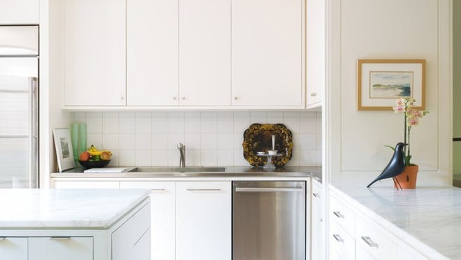 The kitchen isn’t large, but it has many layers of storage. Contributed by Leonid Furmansky