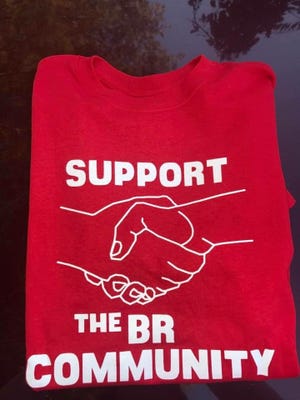 Bridgewater-Raynham Regional High School student, Tiffani Milso, designed and is selling T-shirts as a way to give back to the community. All proceeds from selling the shirts will be donated to a Bridgewater Raynham community fund and dispersed to local families in need. 

Tiffani Milso/Courtesy photo