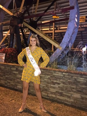 Miss Cleveland County Fair Brianna Rochford. [SUBMITTED PHOTO]