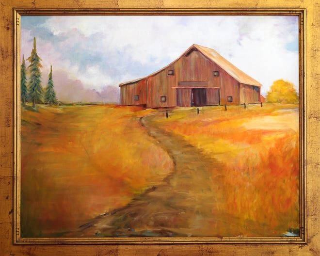 "Art on the Farm," by Julia Simpson Hackett.