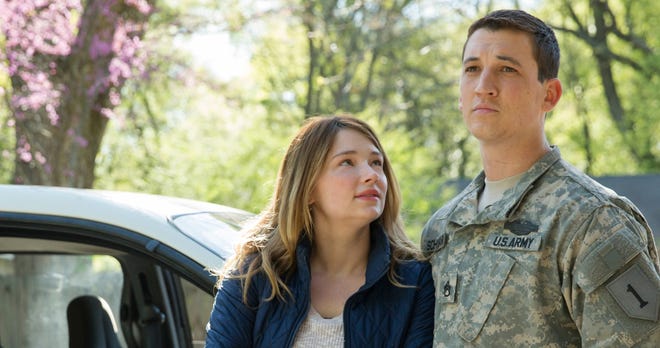 Miles Teller and Haley Bennett in "Thank You For Your Service." (Francois Duhamel/Universal Pictures)