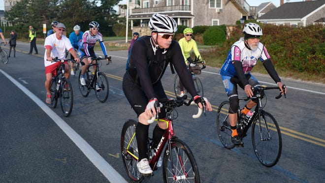 Cyclists take part in the first annual Kirwin Murray Memorial Bike Ride on Sunday, October 22.



Photo by Ben Allsup