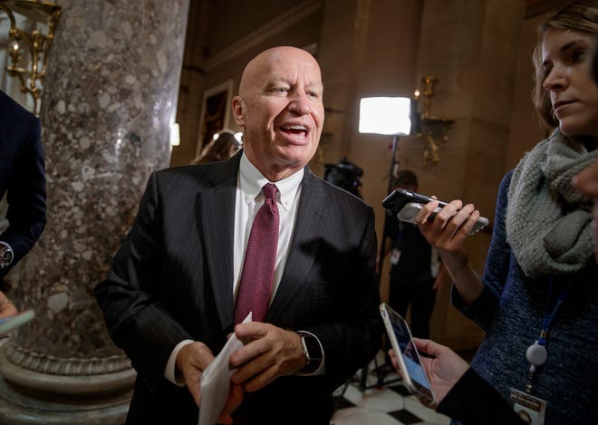 House Ways and Means Committee Chairman Kevin Brady, R-Texas, whose panel is charged with writing tax law. [The Associated Press]