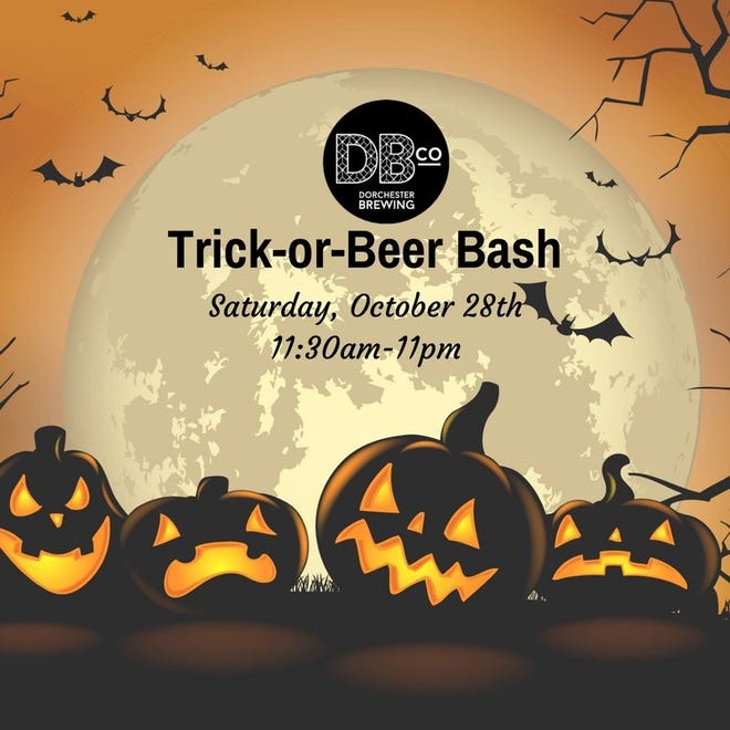 Dorchester Brewing Company will celebrate Halloween with adult trick-or-treating and beer. [COURTESY PHOTO]