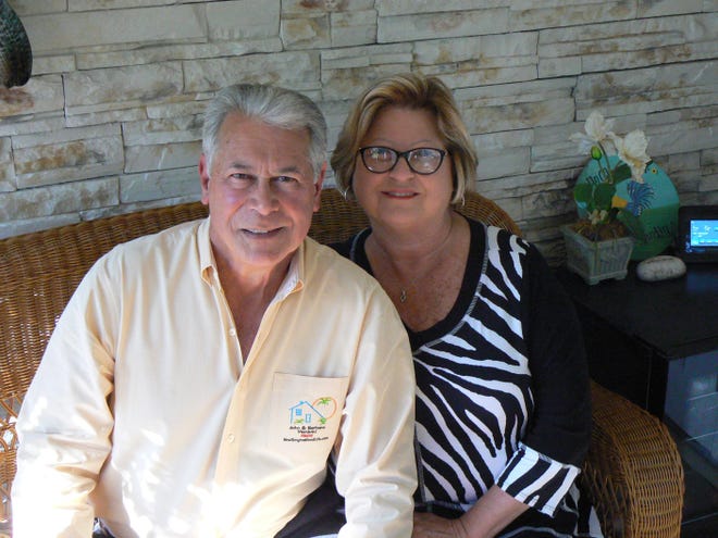 John and Barbara Vazquez are a husband and wife team at The Keyes Company in New Smyrna Beach. [Linda Weaver]