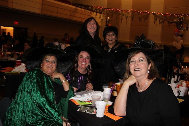 There were more witches than you could shake a stick at attending the 2017 Key Event Friday night in the Memorial Building. Do you recognize anyone in this grouping?