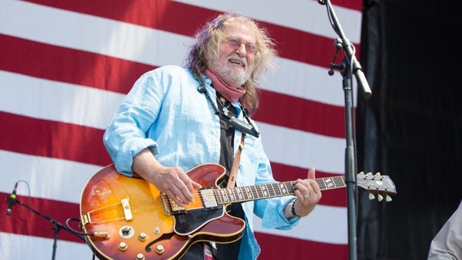 Ray Wylie Hubbard performs at Willie Nelson’s Fourth of July Picnic at Circuit of the Americas last month. Scott Moore for American-Statesman