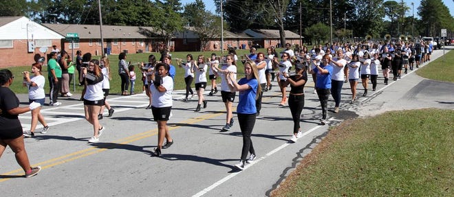 The Havelock High School band hosts its annual Crystal Coast Band Classic on Saturday. Along with 21 high school bands, the event will also feature the East Carolina University marching band.