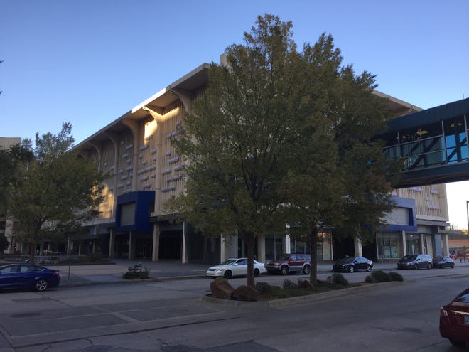 The Santa Fe parking garage accounts for about $2.9 million of the city's $8.6 million in off-street parking system revenue. [The Oklahoman photo]