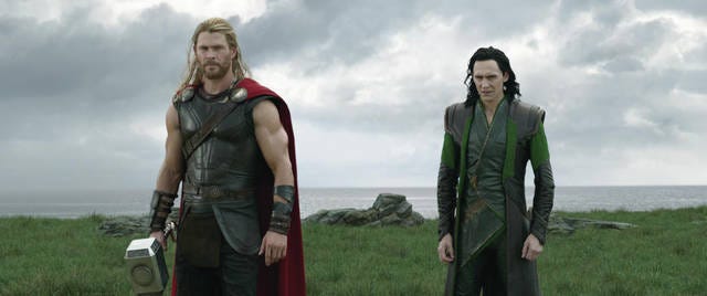 Thor (Chris Hemsworth) and his adopted brother Loki (Tom Hiddleston) spend some time in Norway.