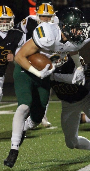Zeeland West's run game will have to contend with the Muskegon defense on Friday night. [Sentinel file]