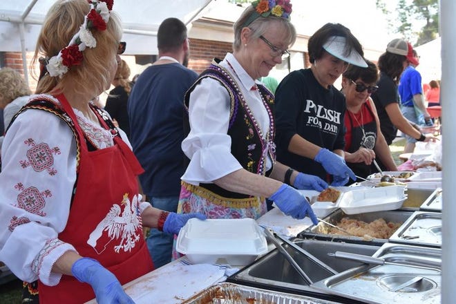 Thousands of Cape Fear residents participated in the 20th annual Polish Festival at St. Stanislaus Catholic Church Saturday with live polka music, pierogis, beer and sausage dogs. [ASHLEY MORRIS/STARNEWS]