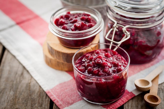 Make a cranberry chutney in advance to save stove top space during Thanksgiving.

[FILE PHOTO]