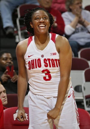 Kelsey Mitchell has led Ohio State in scoring in each of her three seasons and could lead the nation in her senior season.