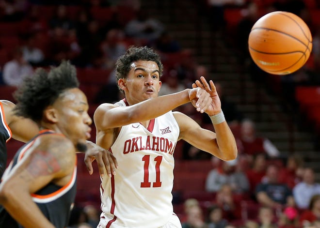 Oklahoma point guard Trae Young figures to be challenged plenty when the Sooners open the PK80 in Portland, Oregon, against Arkansas. [PHOTO BY BRYAN TERRY, THE OKLAHOMAN]