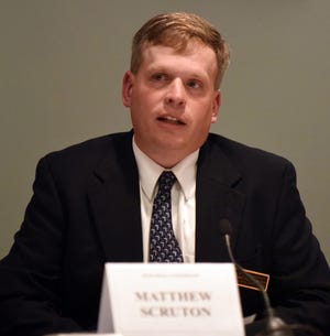 Matt Scruton filed the first request for a Keno recount. [File photo/fosters.com]