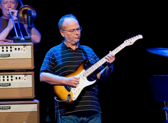 Walter Becker, of U.S. rock group Steely Dan, performs in the Stravinski Hall stage at the 43nd Montreux Jazz Festival, in Montreux, Switzerland on July 4, 2009. The wife of the Walter Becker says the Steely Dan guitarist died while being treated for esophageal cancer. Becker died at age 67 in September, but no details about the death were revealed at the time.