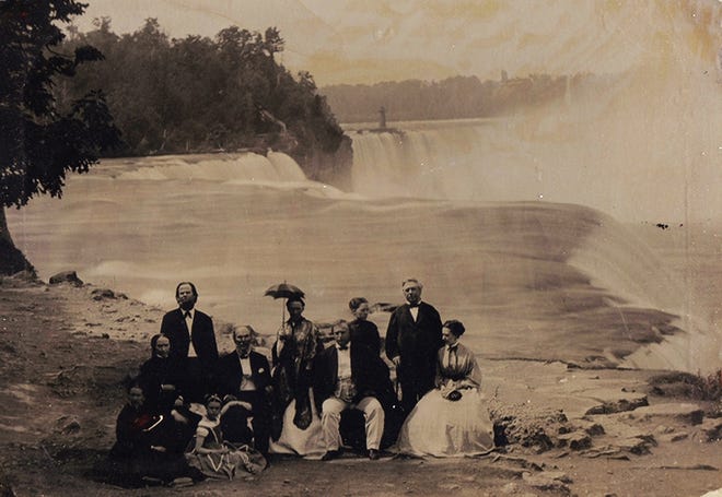 "Niagara Falls" by Platt Babbitt circa 1850