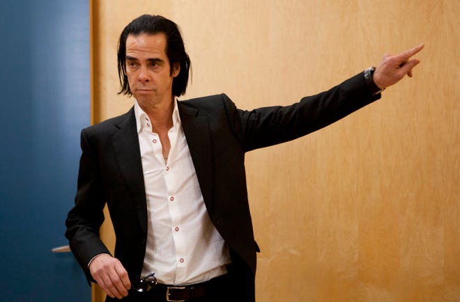 Australian musician and screenwriter Nick Cave is seen in 2013 during a photo call promoting his album 'Push the Sky Away' in Mexico City, Mexico. [File Photo/The Associated Press]
