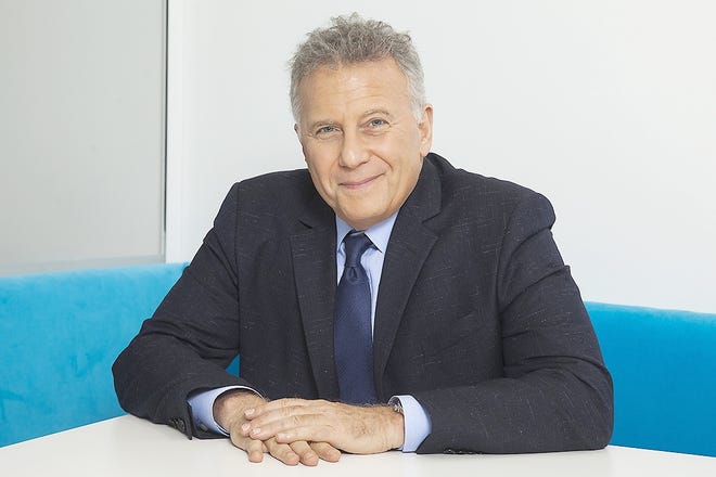 This Nov. 16 photo shows actor-producer Paul Reiser in New York. Reiser stars in the Netflix series, "Stranger Things," and produced, co-created and wrote a 7-episode Hulu series, “There’s … Johnny!,” a comedic peek behind the scenes of “The Tonight Show Starring Johnny Carson” circa 1972. [ANDY KROPA/INVISION/ASSOCIATED PRESS]