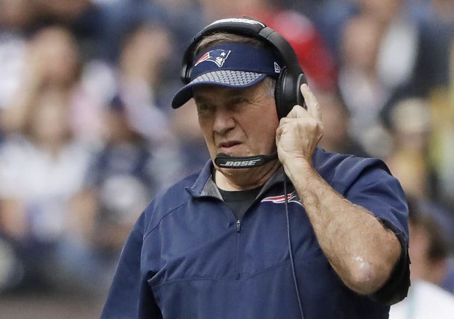 After a 2-2 start to the season, coach Bill Belichick and the Patriots have won six straight games.