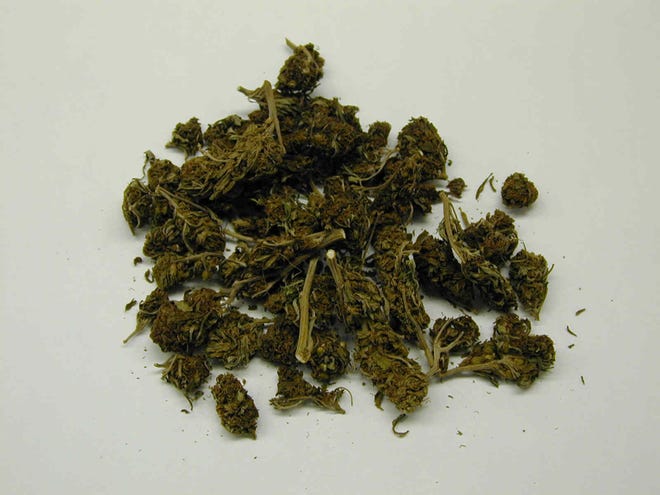 Loose marijuana is shown. Oklahomans may vote on whether to legalize medical marijuana in 2018. [Photo courtesy U.S. Drug Enforcement Administration]