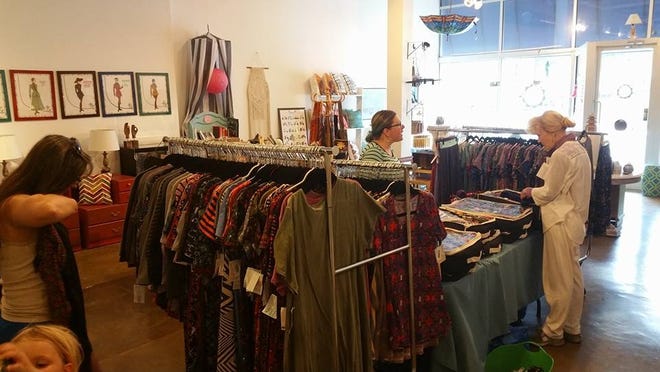 Businesses in downtown Gastonia are joining together Nov. 25 to encourage local shopping during the Shop Small Festival. 'When you support a local business it goes directly into the city’s economy,' said Jamie Maier, owner of Owl & Ivy, whose store is pictured above. [SPECIAL TO THE GASTON GAZETTE]
