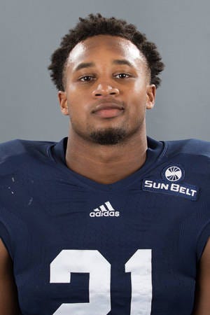 Georgia Southern running back Wesley Fields. (Photo courtesy of Georgia Southern Athletics)