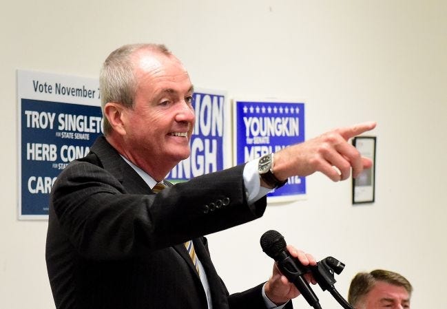 Gov.-elect Phil Murphy reiterated his support Tuesday to restoring an income tax surcharge on New Jersey incomes over $1 million despite reservations of some Democratic leaders. [ARCHIVE PHOTO]