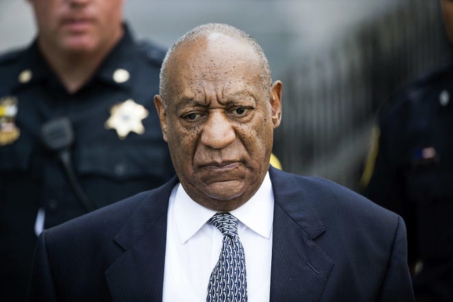 FILE - In this Aug. 22, 2017 file photo Bill Cosby departs Montgomery County Courthouse after a hearing in his sexual assault case in Norristown, Pa. Details of alleged sexual assaults by Cosby and other famous figures are now widely known in part because several accusers did something they promised in writing never to do: They talked publicly about their allegations. When those women spoke out, they broke nondisclosure agreements. Cosby sued Andrea Constand in early 2016, two months after Pennsylvania authorities charged him with drugging and molesting her in 2004. Cosby argued that she breached confidentiality terms in their 2006 settlement. (AP Photo/Matt Rourke, File)