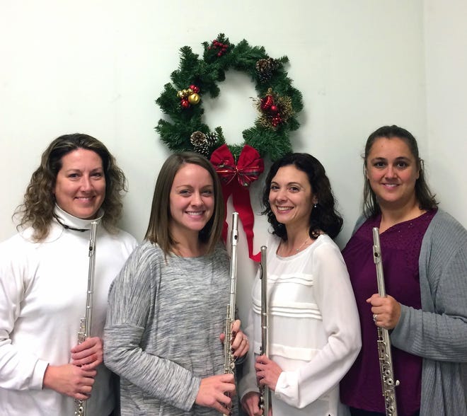 The Seacoast Flute Ensemble will perform a holiday concert on Sunday, Dec. 10 in Kittery. [Courtesy photo]