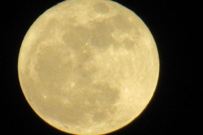 Janie Wright submitted this full picture of a very full moon.