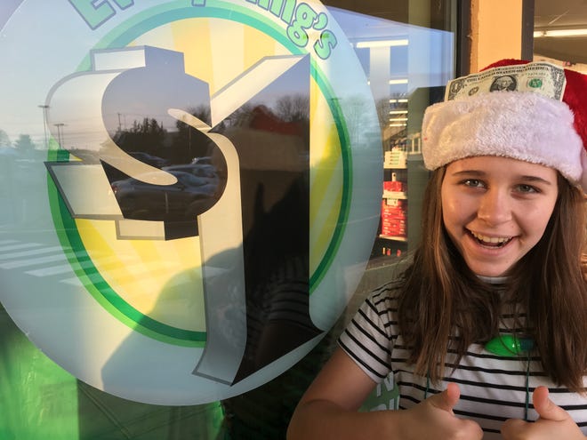 "The dollar store is great any time of year, but it’s at its peak during the holiday season," Sarah says. [COURTESY OF SARAH HUTCHISON]
