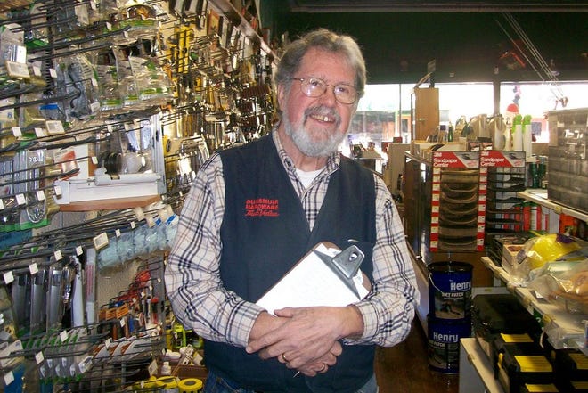 Ron McCloud, owner of Dunsmuir Hardware since 1975, is a self-proclaimed "unabashed fan of small towns." He will receive the Dunsmuir Chamber of Commerce Ambassador of Dunsmuir award during a ceremony scheduled for Dec. 16 in the Community Building. By Tim Holt