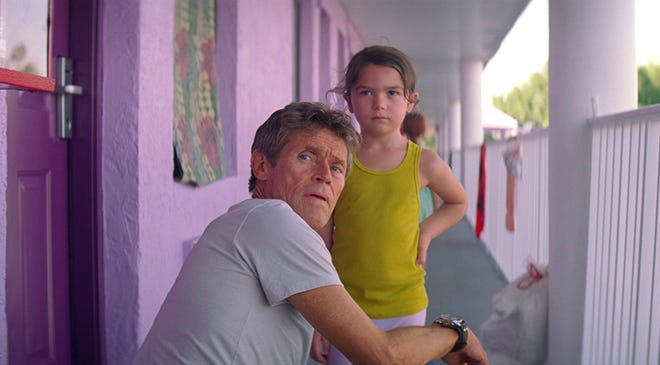 Willem Dafoe and Brooklynn Prince star in "The Florida Project."

[A24]