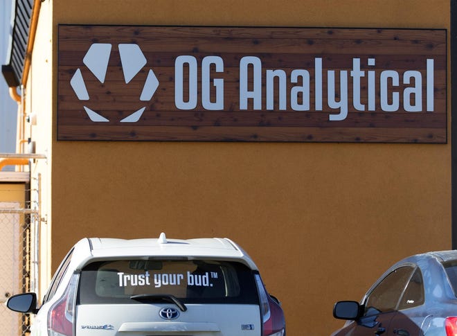 The OG Analytical shop in Eugene. (Andy Nelson/The Register-Guard)