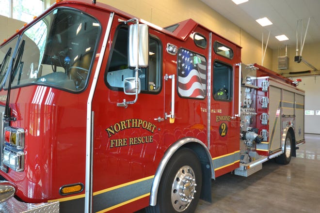 Northport Fire Rescue station No. 2 is dedicated in conjunction with the department's 50-year anniversary celebration at station No. 2 in Northport.
