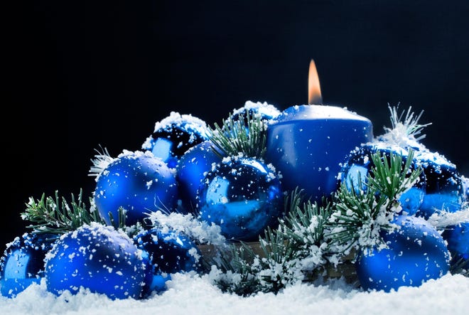 At least two Erie-area churches are offering a Blue Christmas Service for people who aren't feeling joyful this holiday season. [SHUTTERSTOCK.COM]