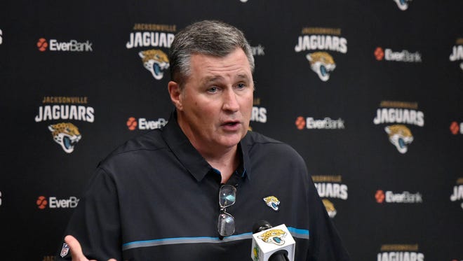 Jaguars coach Doug Marrone is keeping his focus on this week’s opponent, the AFC South rival Houston Texans. (Will Dickey/Florida Times-Union)