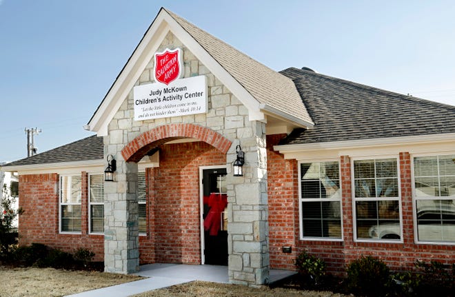 A ribbon-cutting recently marked the grand opening of The Salvation Army Judy McKown Children’s Activity Center, 312 E Hayes St., in Norman. [PHOTO BY JIM BECKEL, THE OKLAHOMAN]